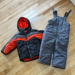 Toddler Winter Jacket and Snow Pants Set